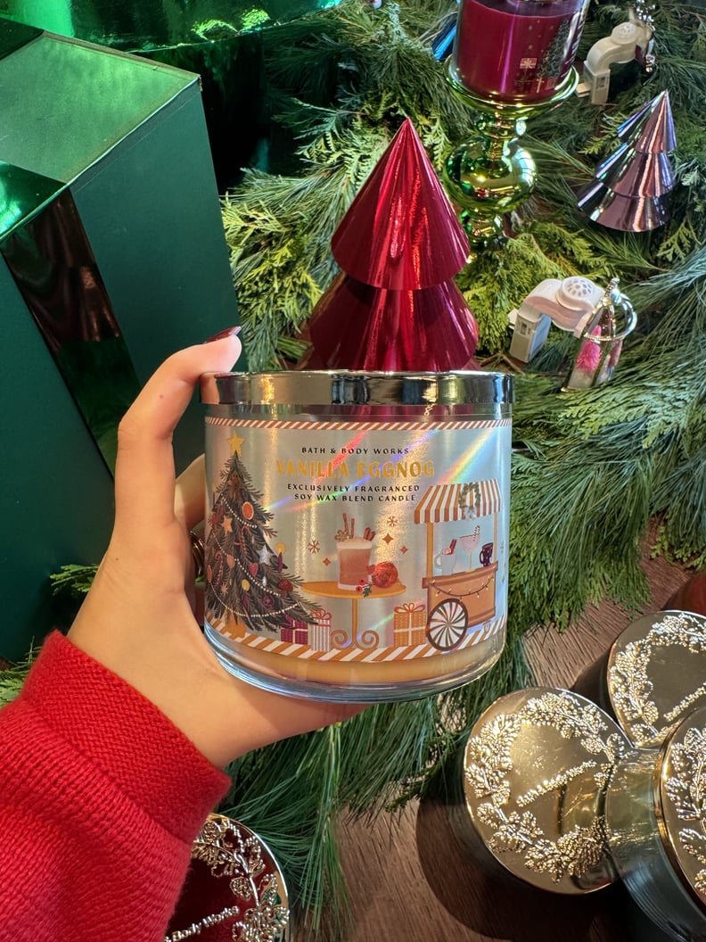 Bath & Body Works Vanilla Eggnog 3-Wick Candle