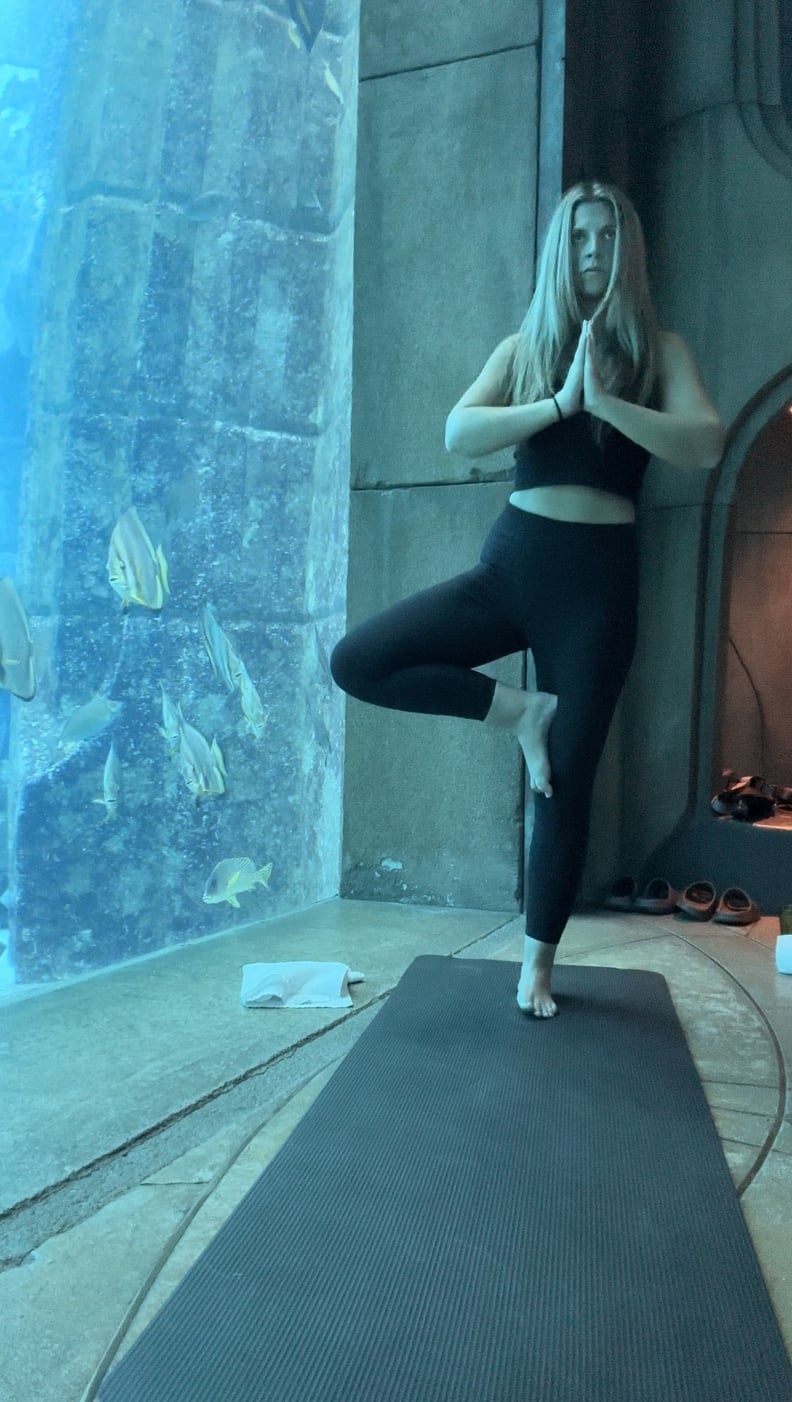 Underwater Yoga at Atlantis, The Palm